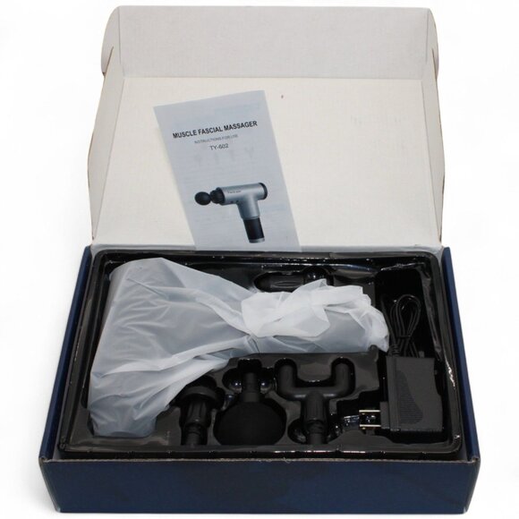 Muscle Fascial Massager Pain Relief Gun - Adjustable Speed Open Box Lightweight - Picture 8 of 9